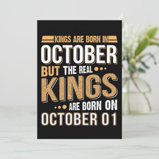 誕生日贈与 | Kings Are 生まれ October Gift (スタンド正面)