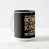 誕生日贈与 | Kings Are 生まれ October Gift ツートーンマグカップ (正面左)