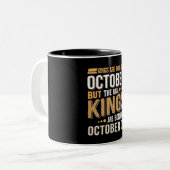 誕生日贈与 | Kings Are 生まれ October Gift ツートーンマグカップ (正面左)