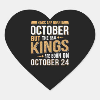 誕生日贈与 | Kings Are 生まれ October Gift ハートシール