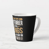 誕生日贈与 | Queen Are 生まれ September Gift カフェラテマグ (右アングル)