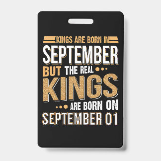誕生日贈与 | Queen Are 生まれ September Gift バッジ