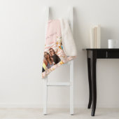 誕生日赤面バラ金ゴールドフレンズ星写真 シェルパブランケット (インサイチュ)