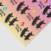 誕生日踊りブラックベアーズパーティー帽子バルーン 薄葉紙 (詳細)