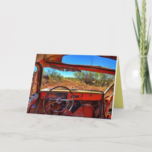 誕生日車のビュー1 カード (正面)