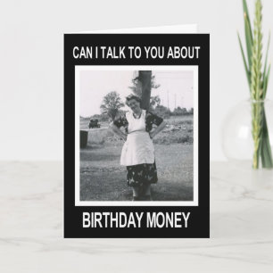 誕生日金 カード
