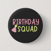 誕生日隊 缶バッジ (正面)