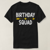 誕生日隊 Tシャツ (デザイン正面)