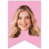 誕生日顔バナー、カスタム顔バナー、顔 バンティングフラッグ (第2の旗)