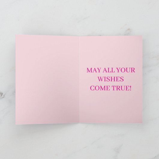 誕生日願い カード (内部)