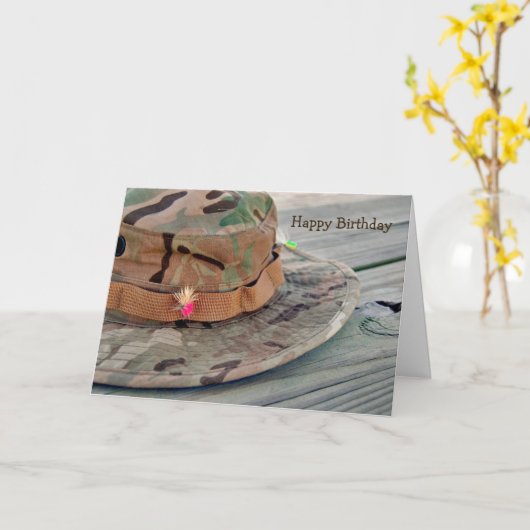 誕生日願い カード (黄色い花)