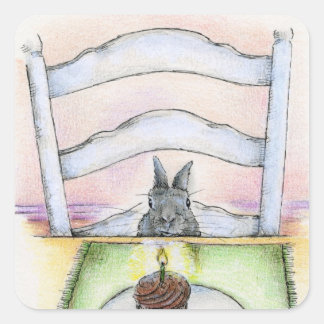 誕生日願い スクエアシール