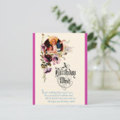 誕生日願い ポストカード (スタンド正面)