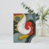 誕生日風船はがき ポストカード (スタンド正面)