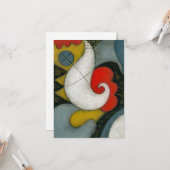 誕生日風船グリーティングカード カード (正面/裏面インサイチュ)