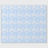 誕生日風船ブルー包装紙 ラッピングペーパー (フラット)