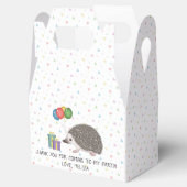 誕生日風船付きアフリカ産のハリネズミ フェイバーボックス (オープン)