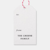 誕生日風船付き象 ギフトタグ (裏面)