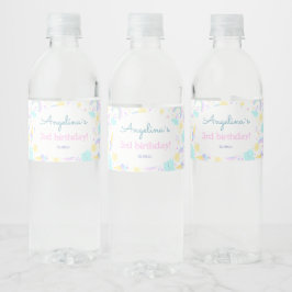 誕生日飲食品ラベルセット ペットボトルラベル