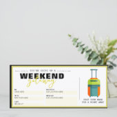 誕生日驚きの旅行ギフト券 (スタンド正面)