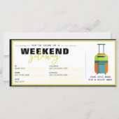 誕生日驚きの旅行ギフト券 (正面)