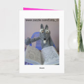 誕生日魔法手品 カード (裏面)