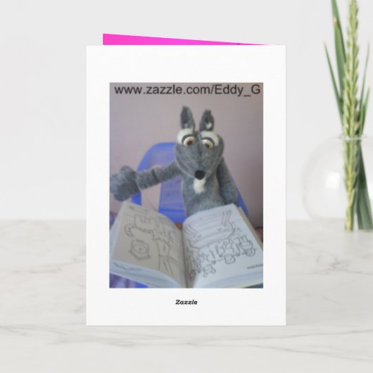 誕生日魔法手品 カード (裏面)