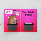 誕生日魔法手品 カード (内部)