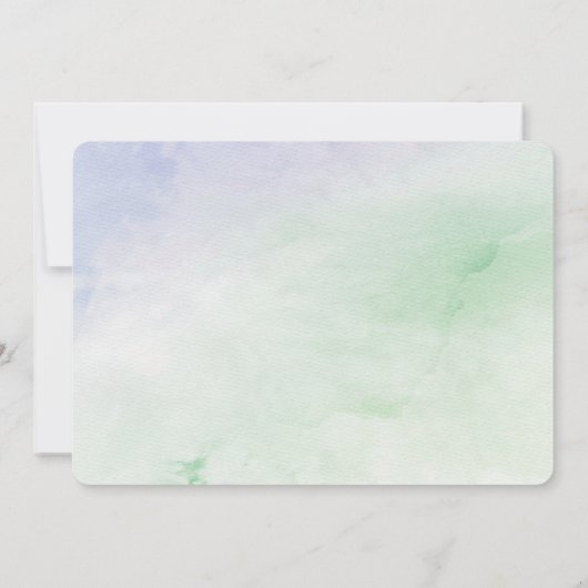 誕生日魚釣りテーマル 招待状 (裏面)