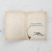 誕生日魚 カード (内部)