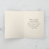 誕生日鳥の歌 カード (内部)