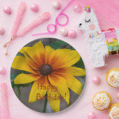 誕生日黒目スーザン ペーパープレート (パーティー)