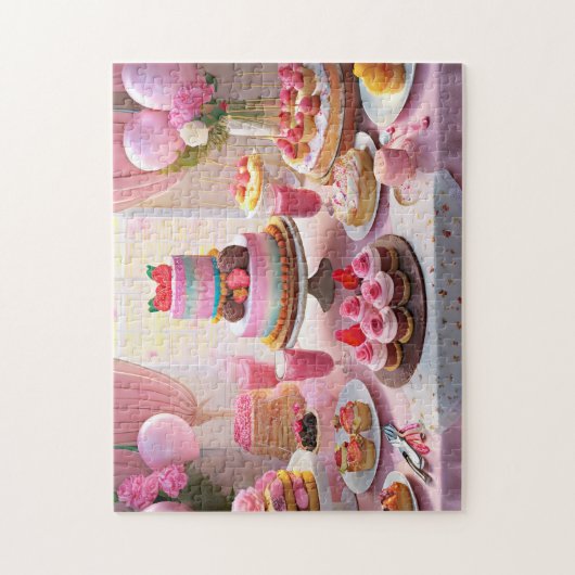 誕生日1アートフォトパズル誕生日ギャラリーアート ジグソーパズル (縦)