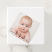 誕生日1回目のパーティーベビー写真感謝していyoy フェイバータグ (インサイチュ)