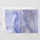 誕生日1回目のフォトパーティー 招待状 (裏面)