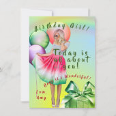 誕生日10代のカード (正面)