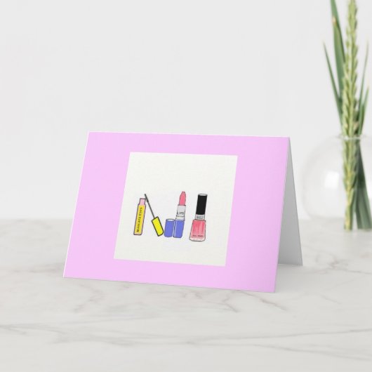 誕生日10代のカード カード (正面)