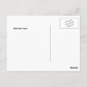 誕生日10代のパーティー招待状/サンキュー | ポストカード (裏面)