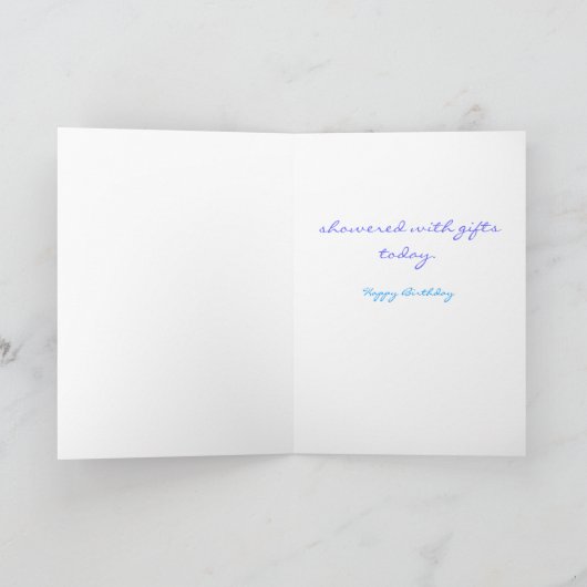 誕生日11 カード (内部)