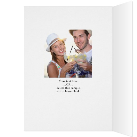 誕生日15写真任意の年齢のカスタムパーソナライズされた (内側 (左))