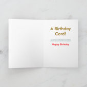 誕生日16 カード (内部)