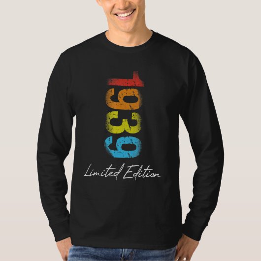 誕生日1939年の使用済みグランジヴィンテージ Tシャツ (正面)