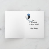 誕生日1952年 カード (内部)