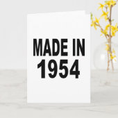 誕生日1954 カード (黄色い花)