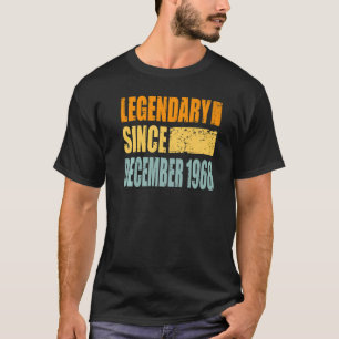 誕生日1968年12月 Tシャツ