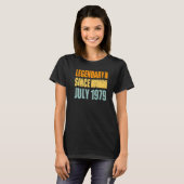 誕生日1979年7月 Tシャツ (正面フル)