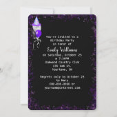 誕生日1983年紙吹雪 招待状 (裏面)