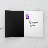 誕生日1990年 カード (内部)