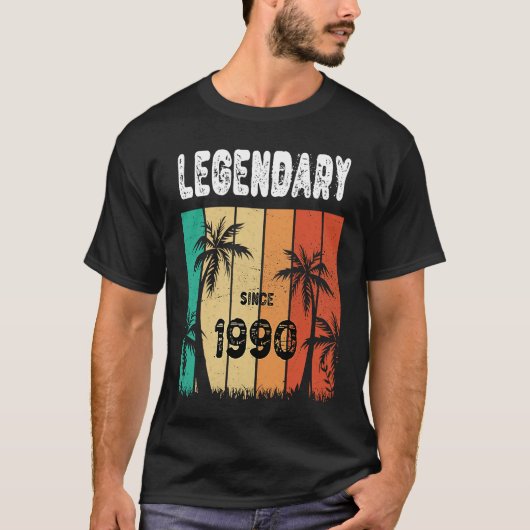 誕生日1990 32誕生日 Tシャツ (正面)