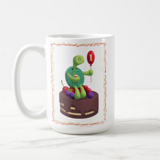 誕生日1 コーヒーマグカップ (左)